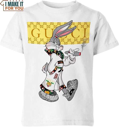 fake gucci bugs bunny|gucci bugs bunny t shirt.